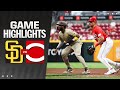Padres vs reds game highlights 52224  mlb highlights