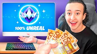 1 RANK = 100€ sur FORTNITE BATTLE ROYALE ! (Smail a pleuré)