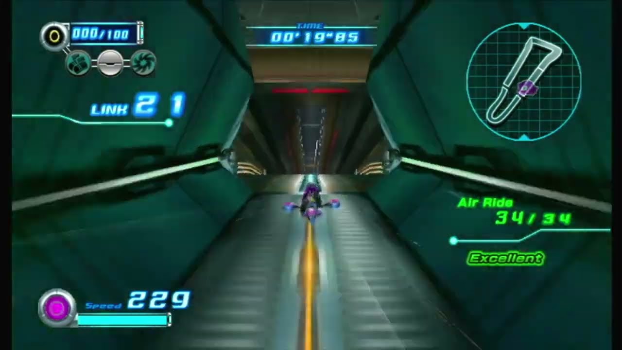 Sonic Riders Zero Gravity - Mission Mode (Babylon, All Extreme Results)