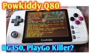 Powkiddy Q80 Retro games portable console - RG350 & PlayGo & PocketGo Alternative