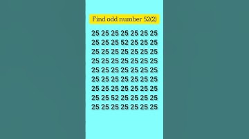 Only 1% Can Find the Odd Number in This Puzzle – Are You in That 1%?