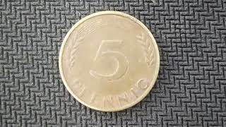 Germany 5 pfennig, 1950 G/Germany coins