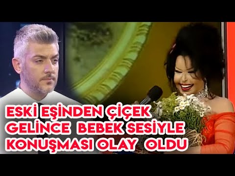 Eski Eşi Armağan Uzun'dan Çiçek Alan Bülent Ersoy'un Bebek Sesiyle Konuşması Olay Oldu