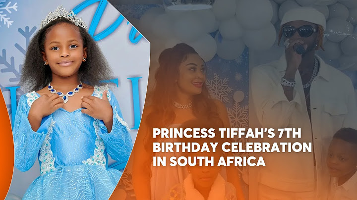 DIAMOND & ZARI's DAUGHTER PRINCESS TIFFAH IS A BIG DEAL. FULL BIRTHDAY CELEBRATION IN SOUTH AFRICA