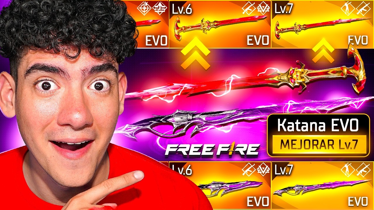 CONSIGUIENDO LA NUEVA KATANA EVOLUTIVA DE FREE FIRE !! - TheDonato