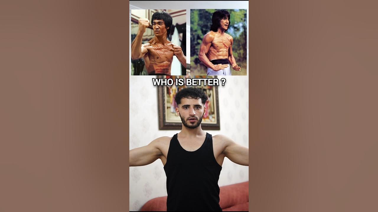 Bruce lee or Jackie Chan ? #training #brucelee #jackiechan #challenge #amazing #workout Bruce lee or Jackie Chan ? #training #brucelee #jackiechan #challenge #amazing #workout