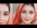 आज शुरू से बताउंगी  मेकअप के बारे मे #makeup  # vandana gautam makeup.