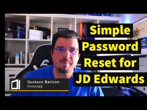 Simple Password Reset for JD Edwards