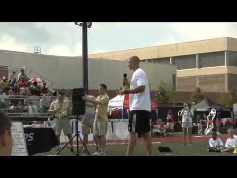 Saints TE Jimmy Graham Welcomes Kids to His Camp football score