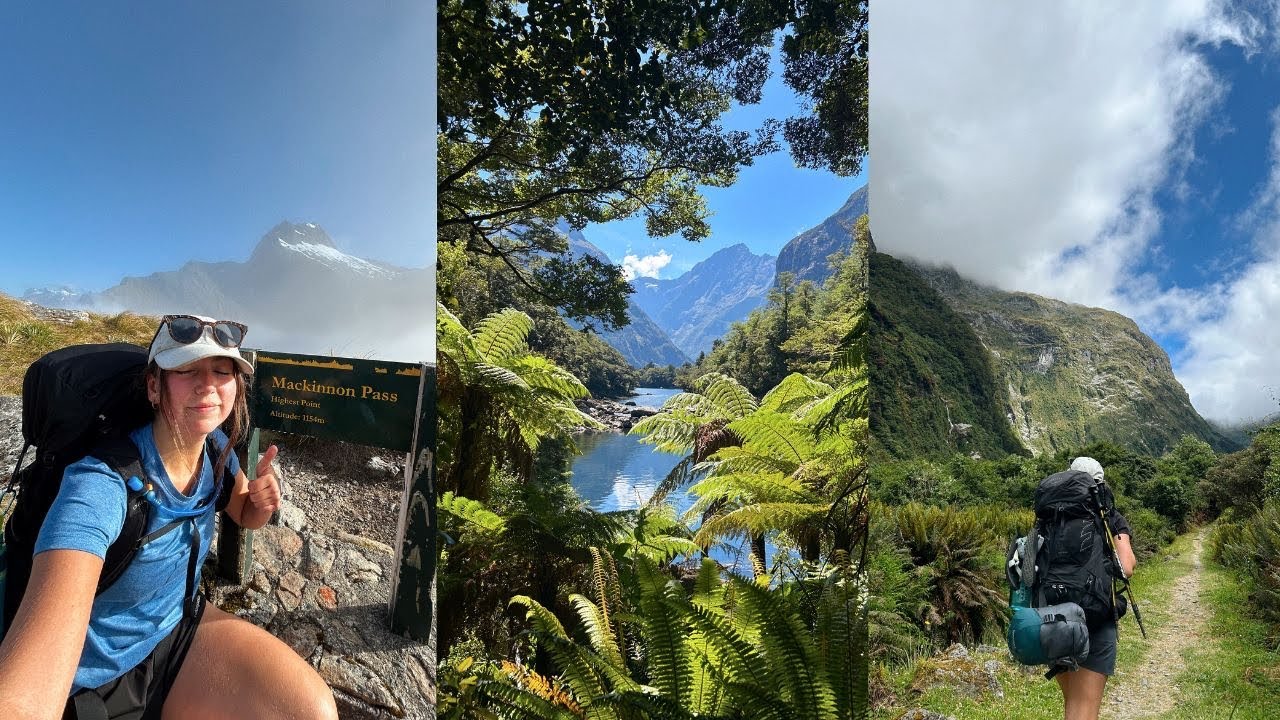 Совершаю одиночный поход по лучшему маршруту Новой Зеландии 🌿🏔️ (я, рюкзак, пройдено 80 км)