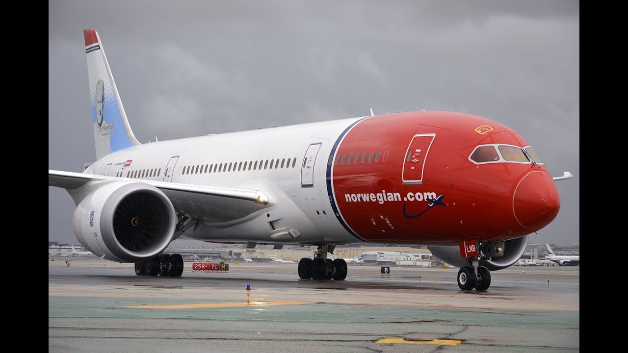 Norwegian Air Shuttle Boeing 787-8 [EI-LNB] Inaugural