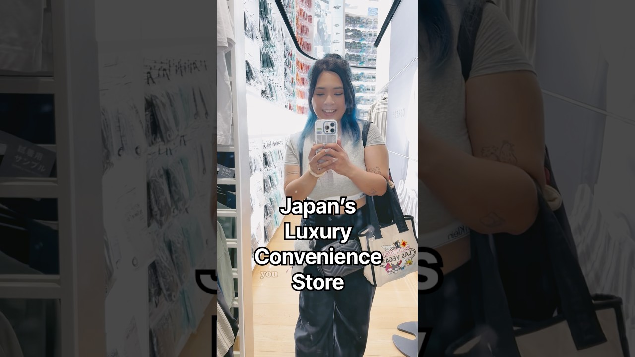 Japan has a luxury convenience store