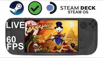 DuckTales Remastered on Steam Deck/OS in 800p 60Fps (Live)