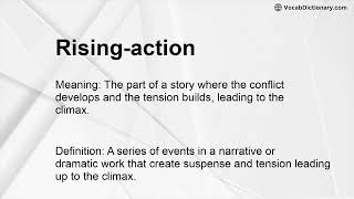 Rising-action Meaning Synonym For Rising Action