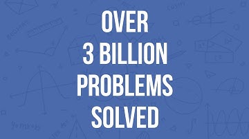 Over 3 Billion Problems Solved!