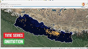 How To Make Time Series Animation Using QGIS || Earthquake Data Visualization In QGIS || GeoFox