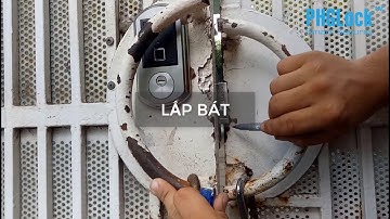 PHGLock_Hướng dẫn lắp đặt khóa cổng KE38