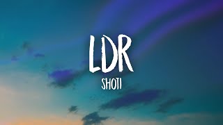 Shoti - LDR (sped up) Lyrics Resimi
