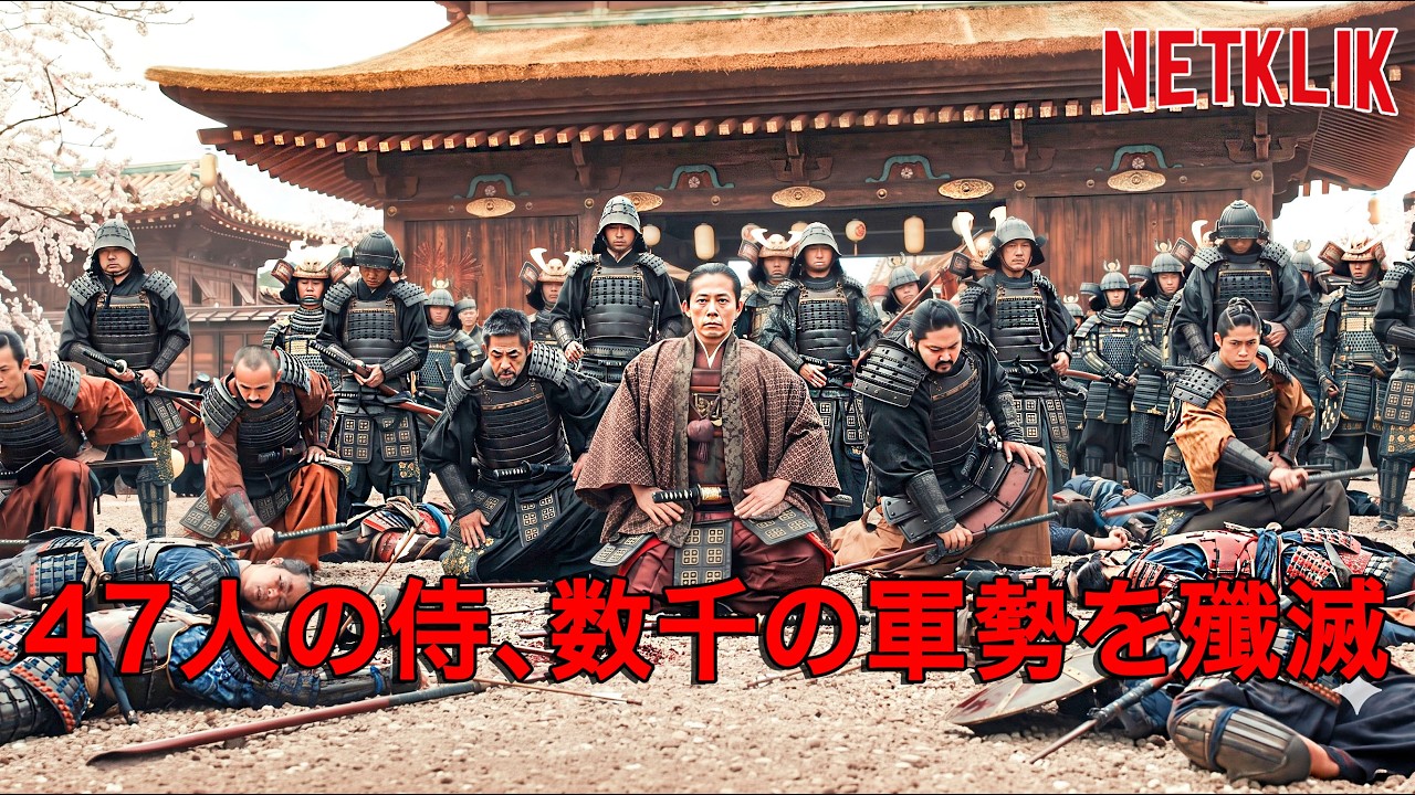 Netflixの傑作、28か国で大ヒット、公開直後3000万再生を記録した実話に基づく47人の侍の復讐劇。【映画紹介】