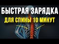 10 минут в день для здоровой спины: быстрая зарядка для всех!