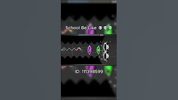 School Be Like 💀💀💀 #shorts #geometrydash #gd #gdchallenge  #subscribe