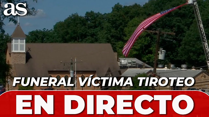 EN DIRECTO, FUNERAL por la víctima fatalmente disparado en el mitin de TRUMP | ESTADOS UNIDOS