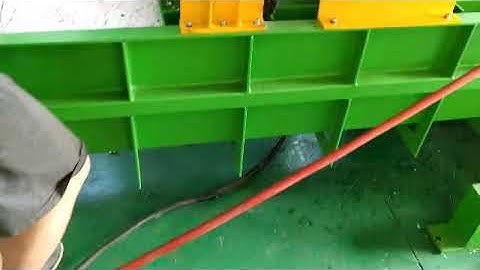 EPS Foam Material Cold Pressing Machine For Recycling/EPS Foam Cold Compacting Machine