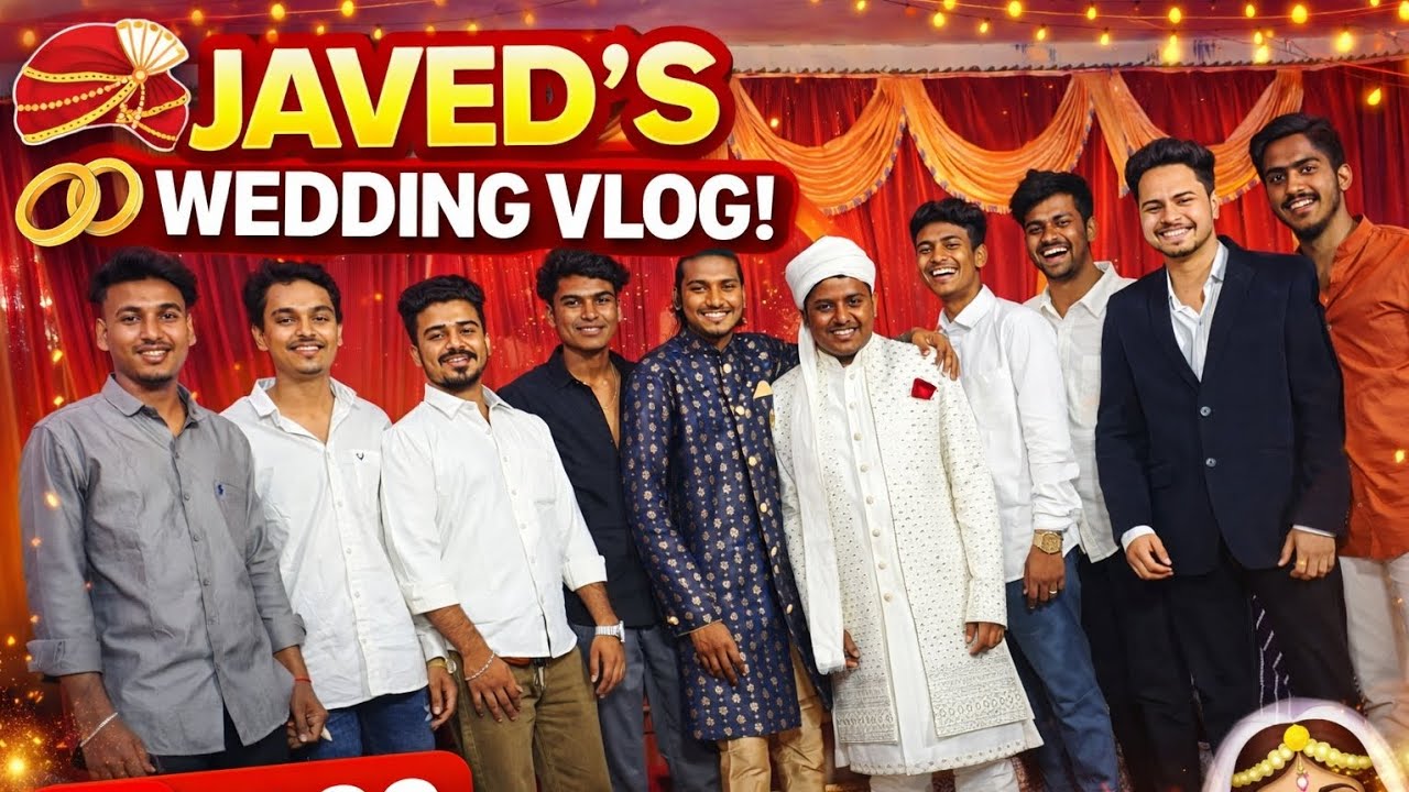 Javed ki #shadi #vlog | #minivlog #shortsfeed #funny #food #wedding #subscribe #friends #drama 