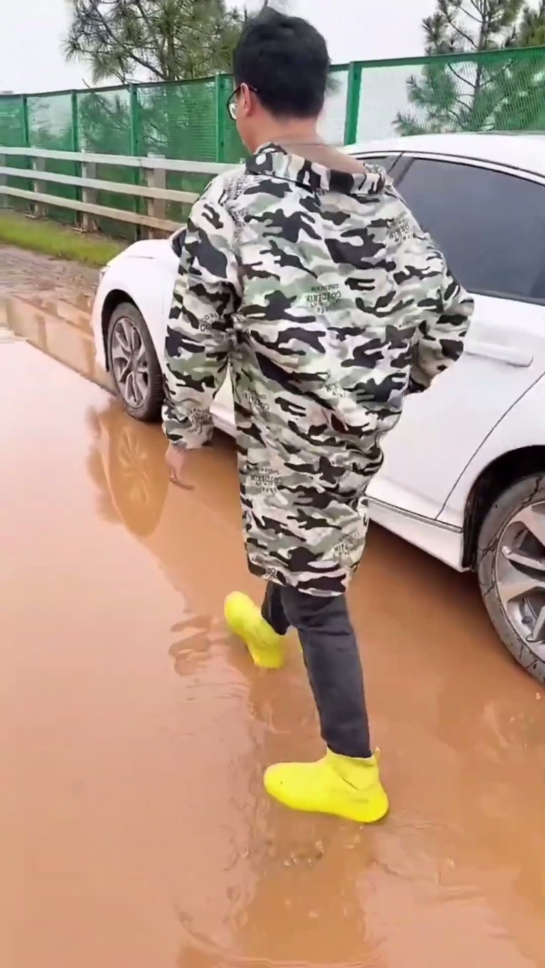 use rubber to prevent your shoes in holi #shortsvideo