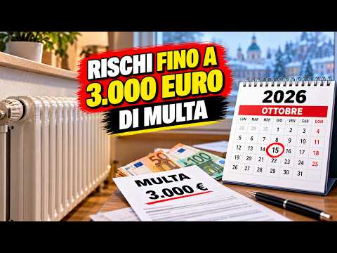 Video Termosifoni: NON accenderli prima di questa data o rischi una multa