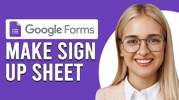 How To Make A Sign Up Sheet On Google Form (How To Create A Sign Up Form On Google Forms)