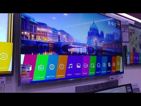 LG 55UK6950PLB 2018 4K UHD SMART WEBOS THINQ IA YAPAY ZEKA TELEVİZYON TANITIM VE İNCELEME