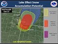 Lake Effect Snow Jan 21st