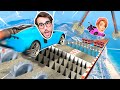 SALTO LA MEGA RAMPA CON LE TRAPPOLE 999.999% IMPOSSIBILE! - Gta 5