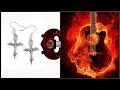 АНКХ ~ ОРИГИНАЛЬНЫЕ ГОТИЧЕСКИЕ СЕРЬГИ В ФОРМЕ ДВУХ ДРЕВНИХ ЕГИПЕТСКИХ СИМВОЛОВ ЖИЗНИ И ВЕЧНОСТИ 2653