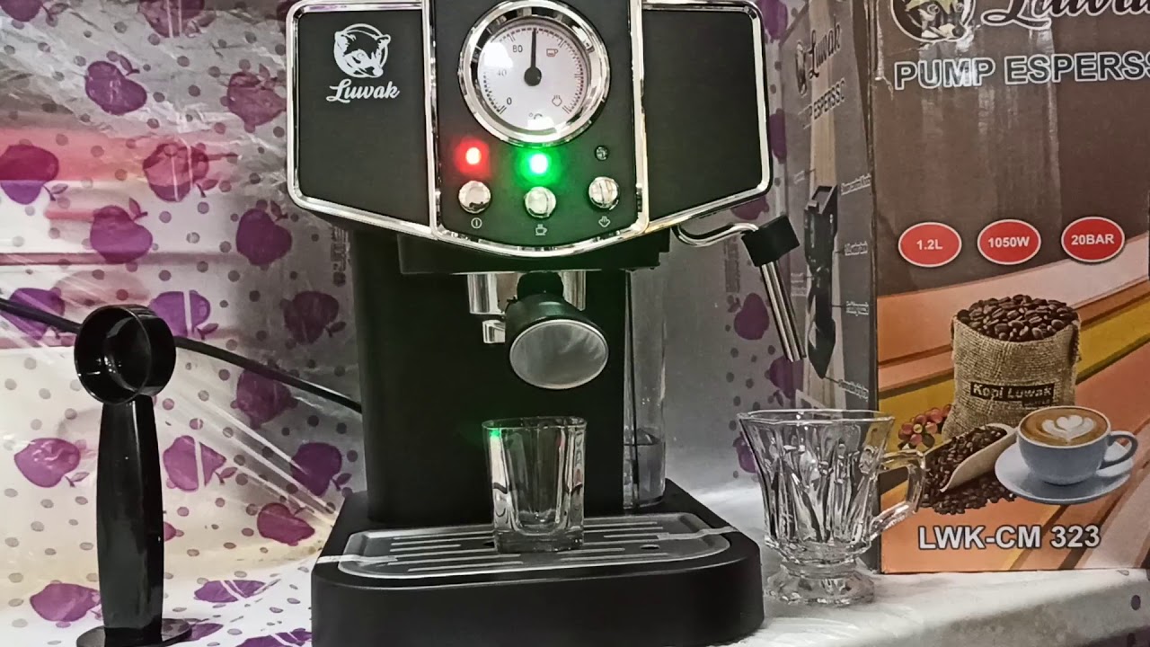 اسپرسوساز luwak مدل 323 قدرت 1050w فشار 