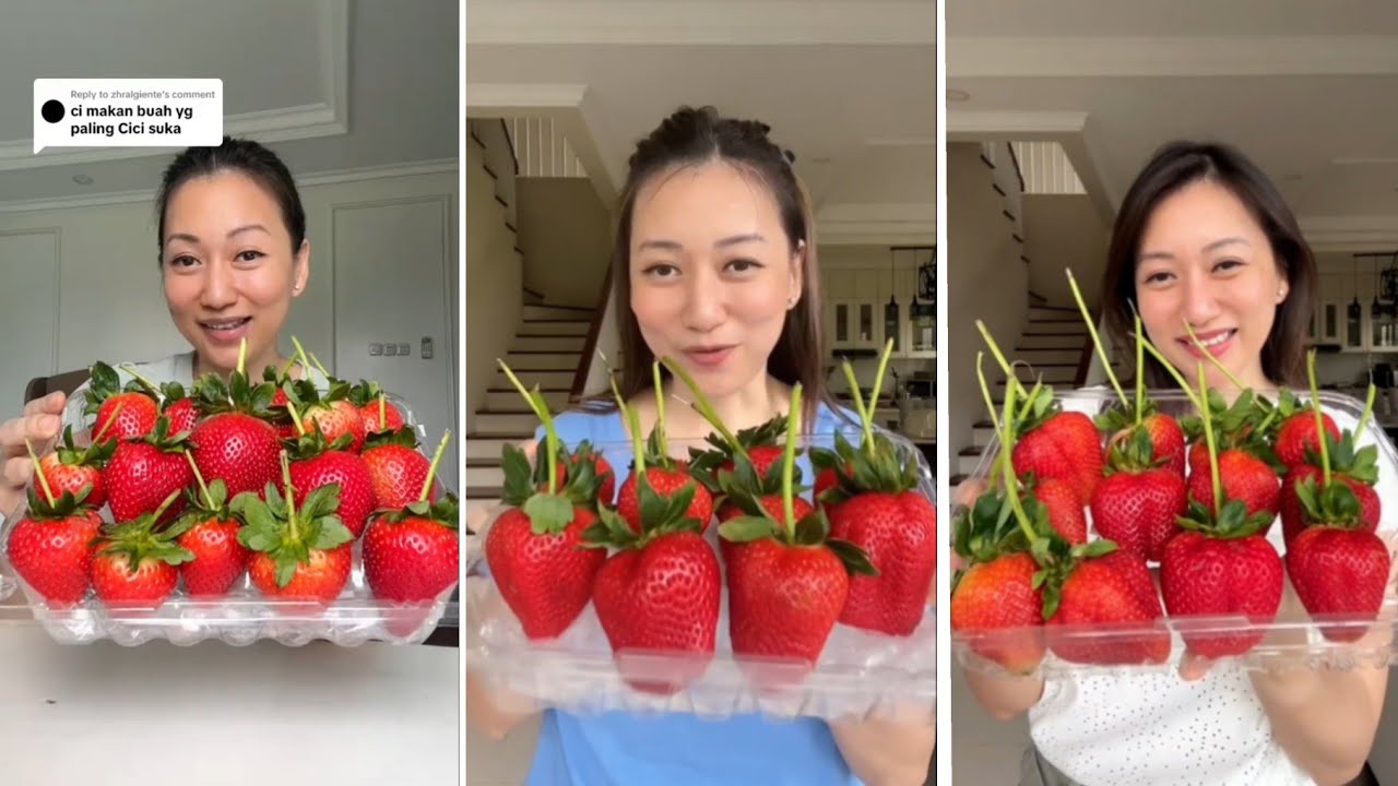 NANAKOOT MAKAN BUAH STROBERI 🍓🍓🍓😲⁉️|| KUMPULAN TIKTOK NANAKOOT