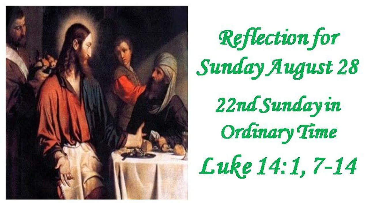 My Reflections August 22