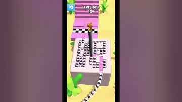 Gameplay top mobile games Relaxing n satisfying game iOS/ANDROID Stacky Dash  #shorts Level 2614