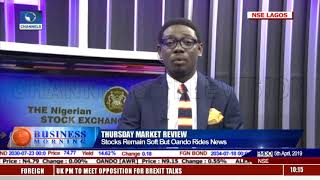 Market Review: Stock Remain Soft But Oando Rides News |Business Morning| screenshot 5