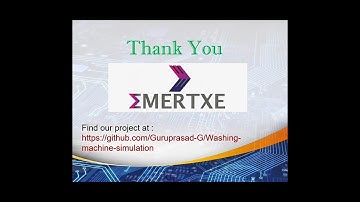 Emertxe Internship || Automatic Washing Machine using PicSimLab.