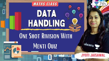 Data Handling | One Shot Rivision With Menti Quiz | Maths | Unacademy 7th | Jyoti Jaisawal