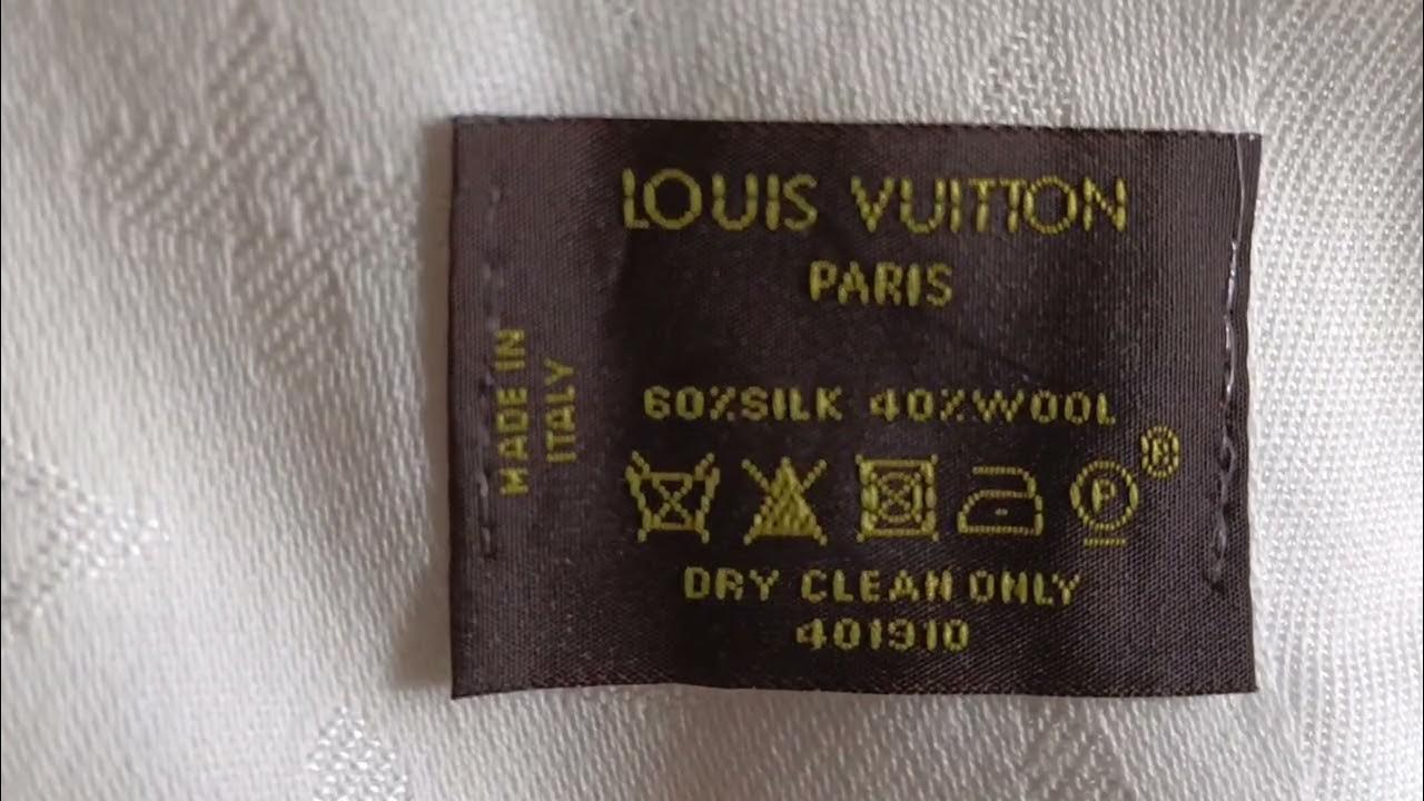 white monogram shawl Louis Vuitton cheap $20 rep vs. the best