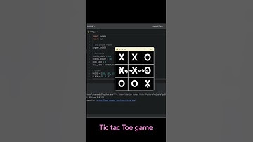 Building Tic tac Toe #shorts  #coding #viral
