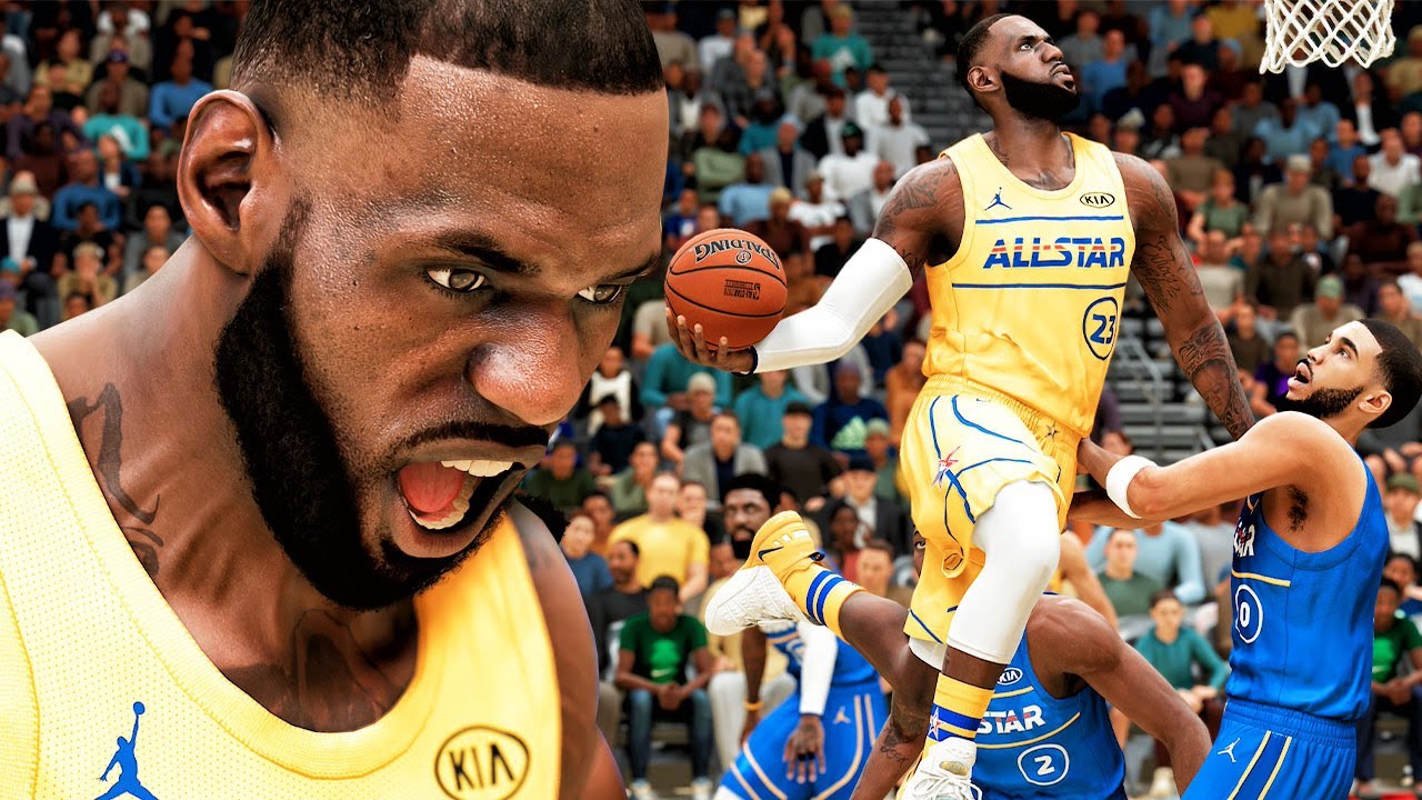 ALLSTAR TEAM UP TRIPLEDOUBLE With LEBRON JAMES! NBA 2k21 Gameplay