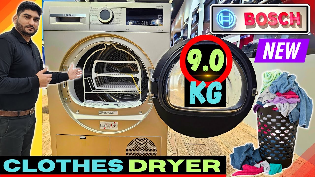 Bosch Condenser Tumble Clothes Dryer Machine WPG24108IN Best