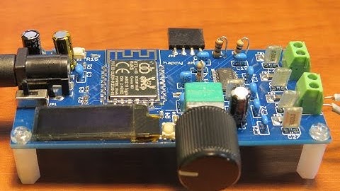 RTL8710 based very simple WEB radio