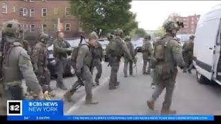 Exclusive video: 4 taken into custody after raid in Brooklyn