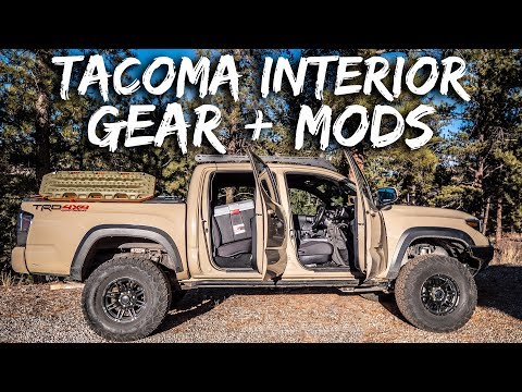 Tacoma Interior Mods And Gear Overland Offroad Daily