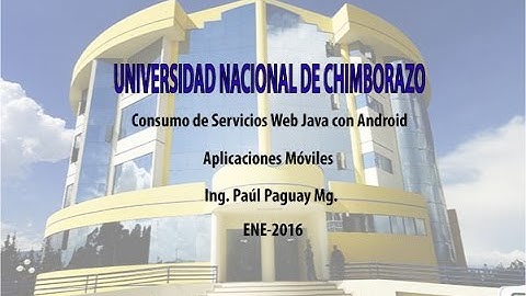 Consumir Servicio Web Java desde Android